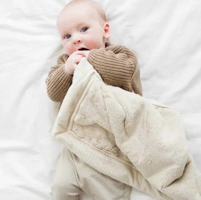 Lush Mini Blanket - Buttermilk
