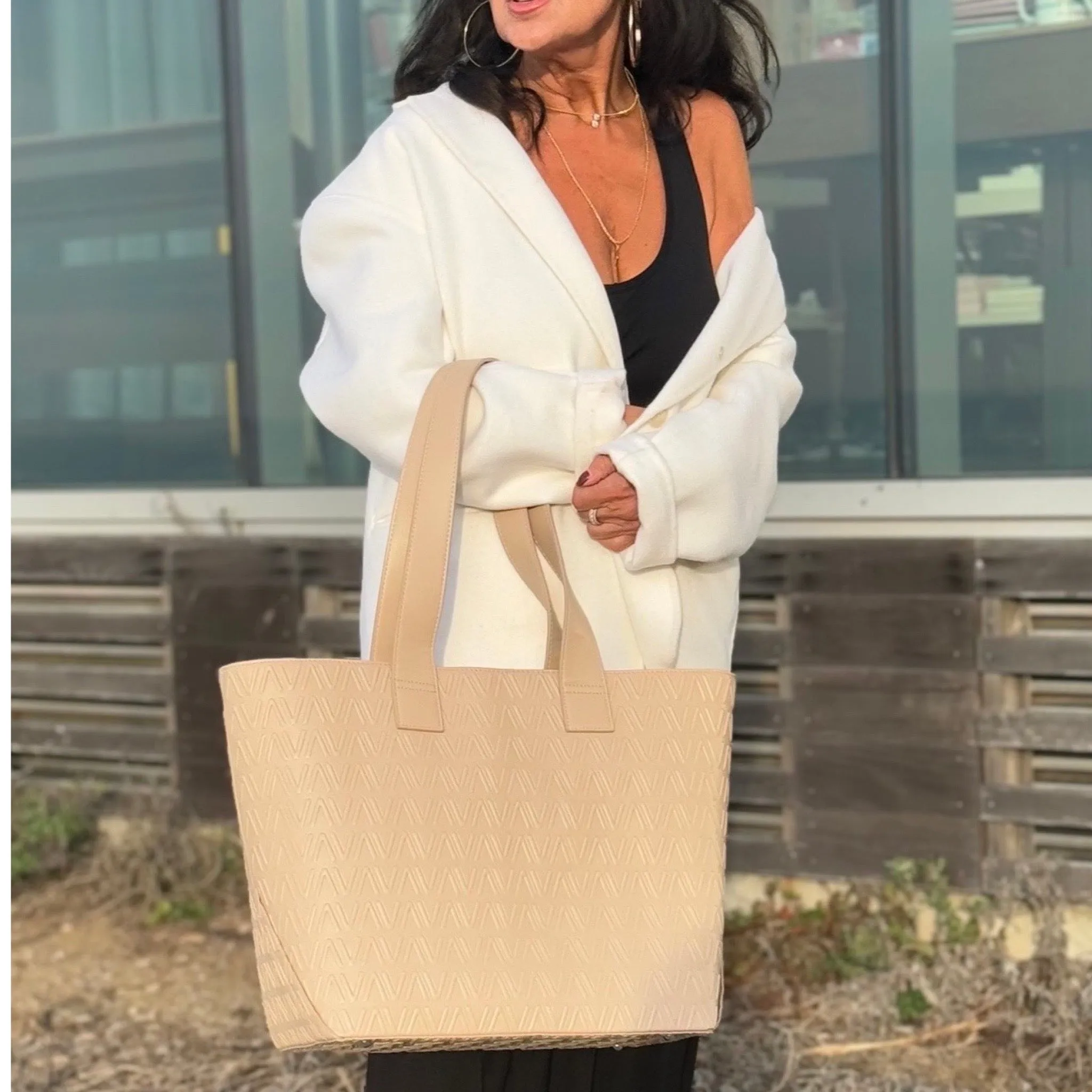 MARY ZIP TOP TOTE