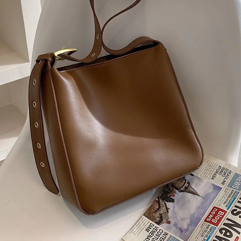MAYTRENDS  - Satchel Bucket Bag