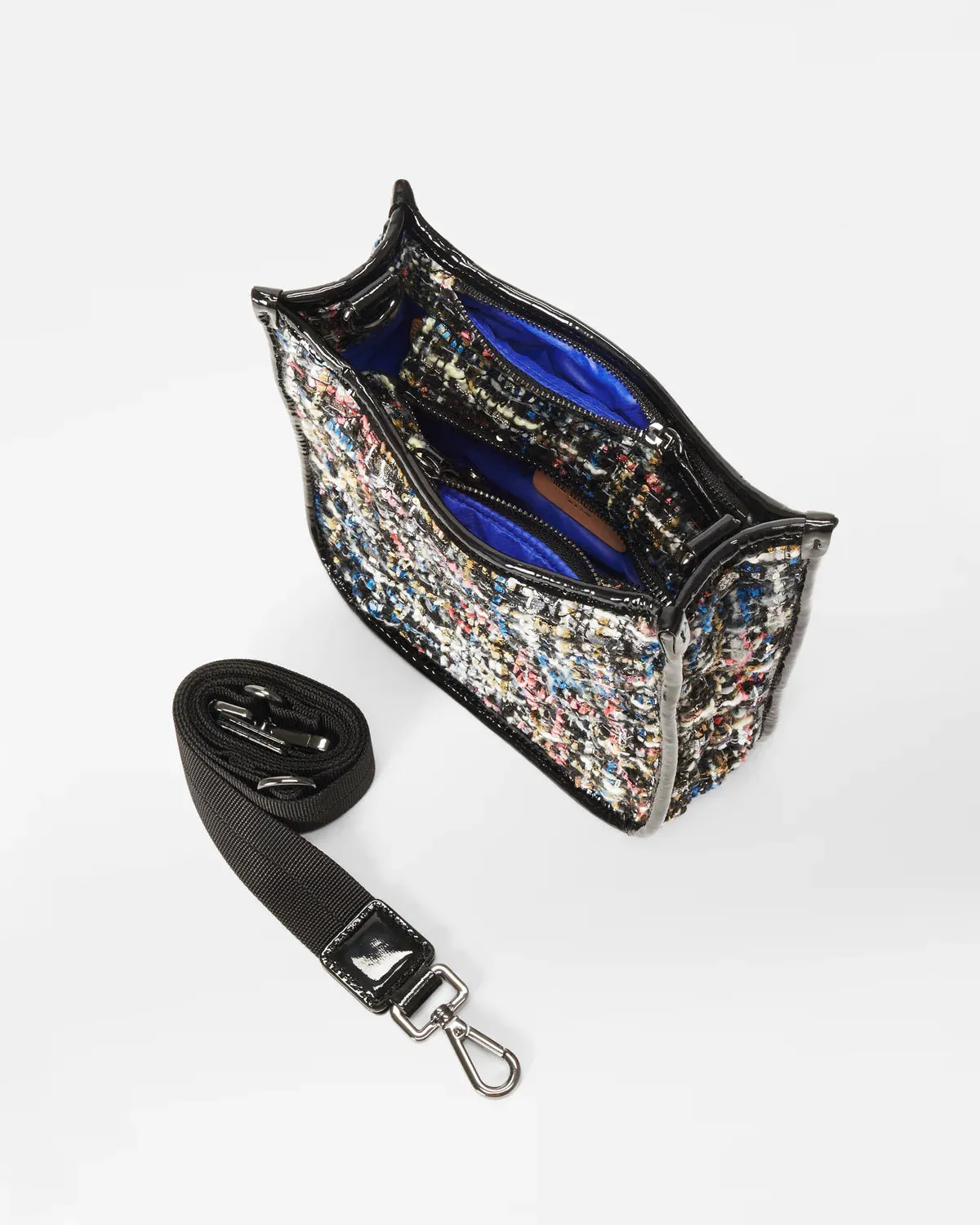 MZ Wallace sparkle boucle small box crossbody 1464x1956