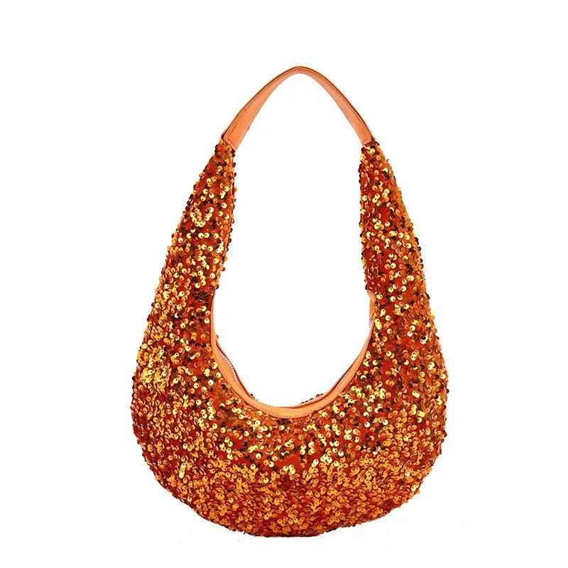 New Tote All-match Sequins Handbag