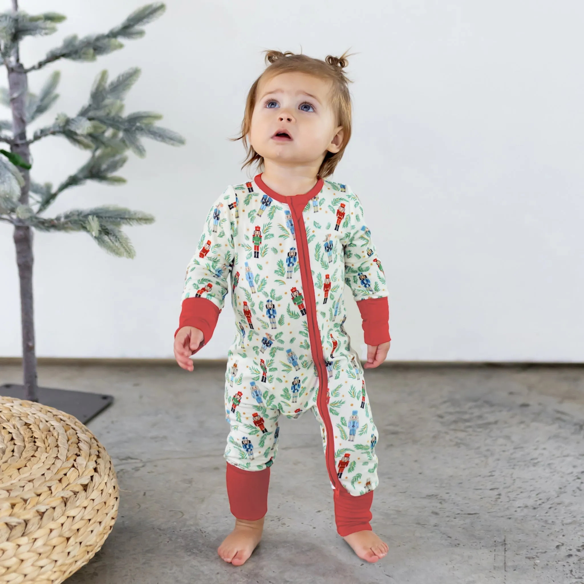 Nutcrackers Midnight March Convertible Footie (NB-3T)