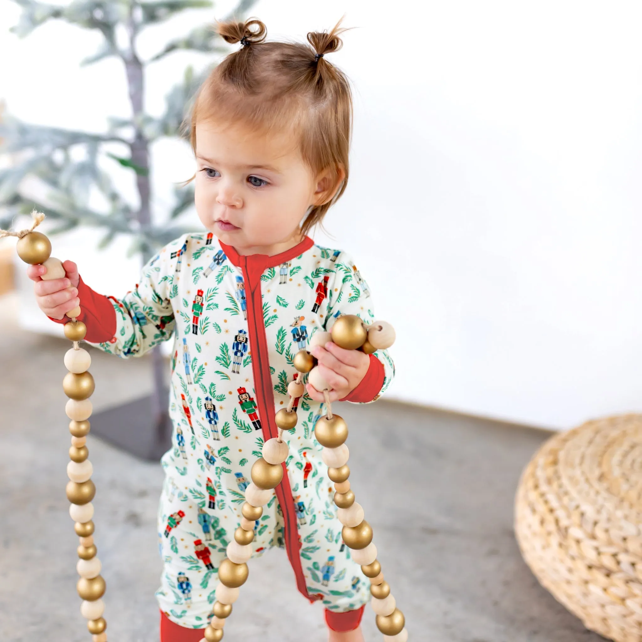 Nutcrackers Midnight March Convertible Footie (NB-3T)