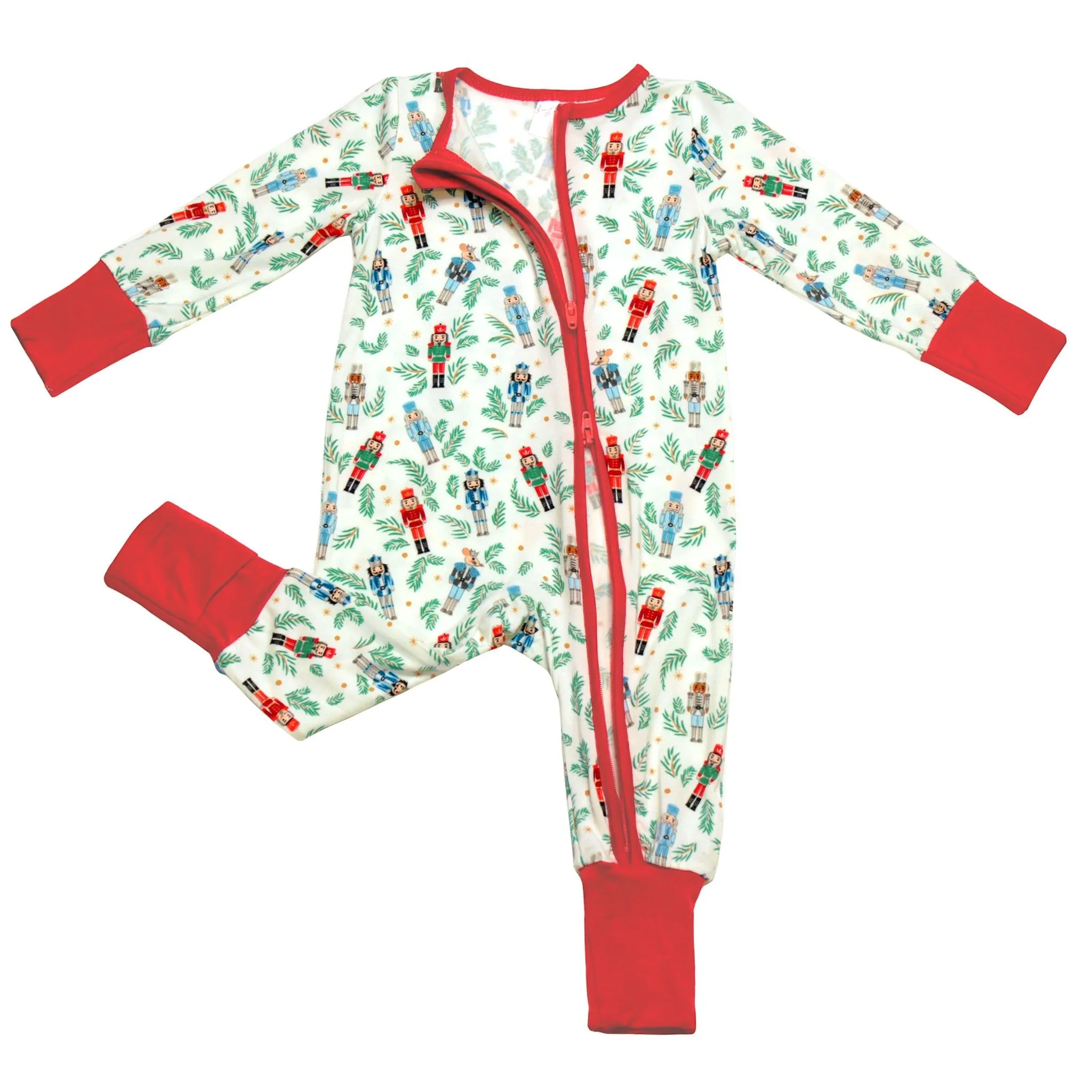 Nutcrackers Midnight March Convertible Footie (NB-3T)