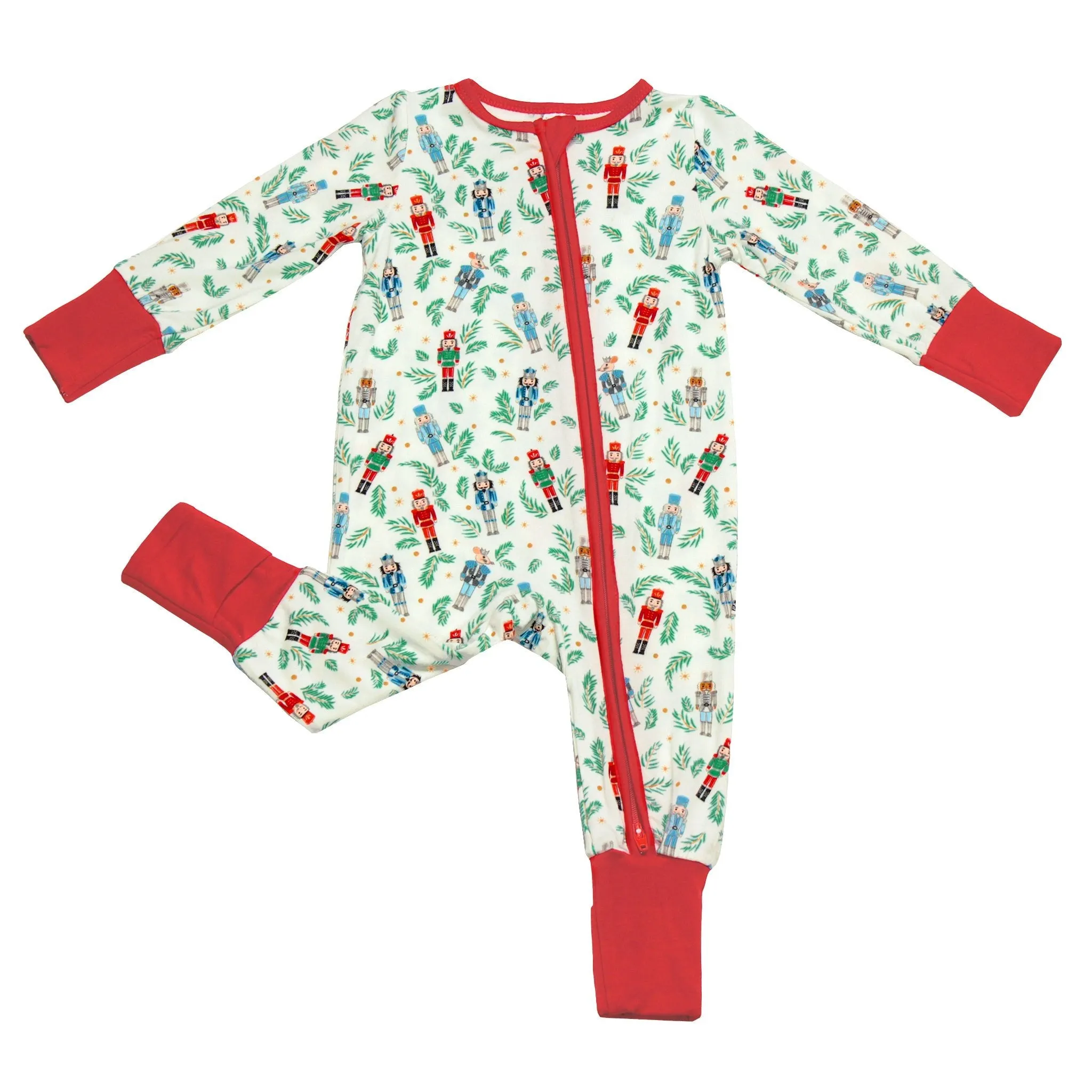 Nutcrackers Midnight March Convertible Footie (NB-3T)