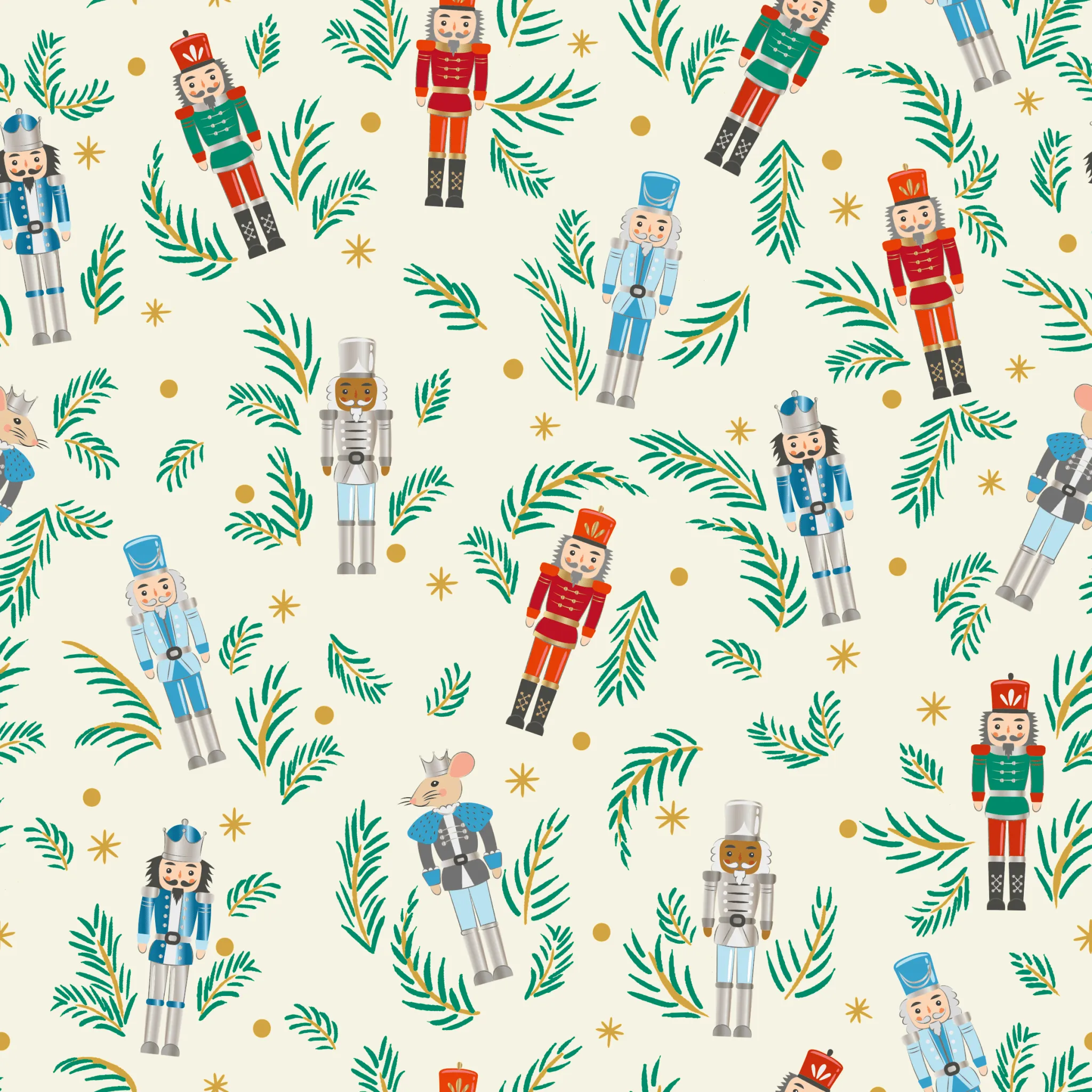 Nutcrackers Midnight March Convertible Footie (NB-3T)