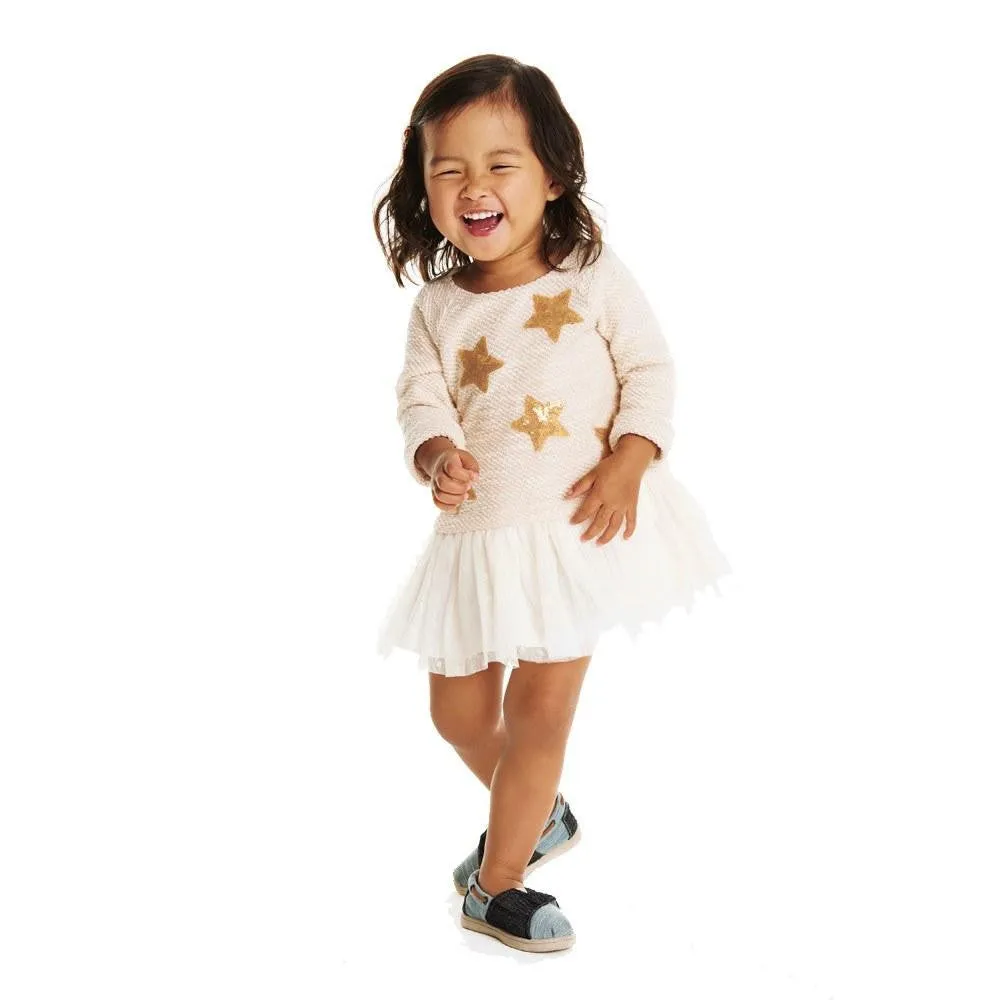 Olivia Gold Stars Dress