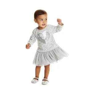Olivia Silver Heart Dress