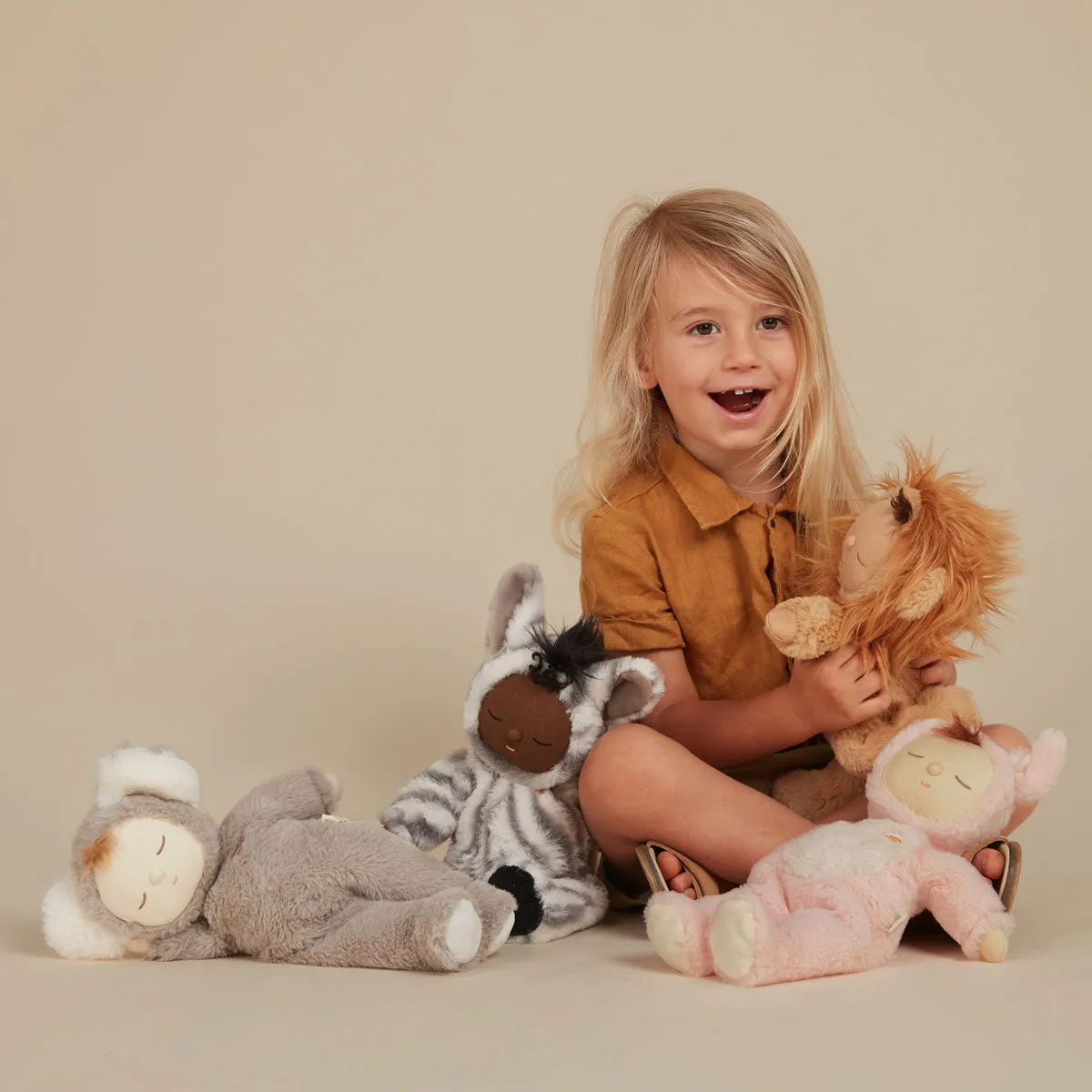 Olli Ella Cozy Dinkum Doll - Lion Pip
