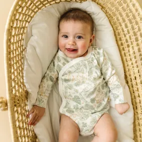 Organic Kimono Onesie - Wild Safari