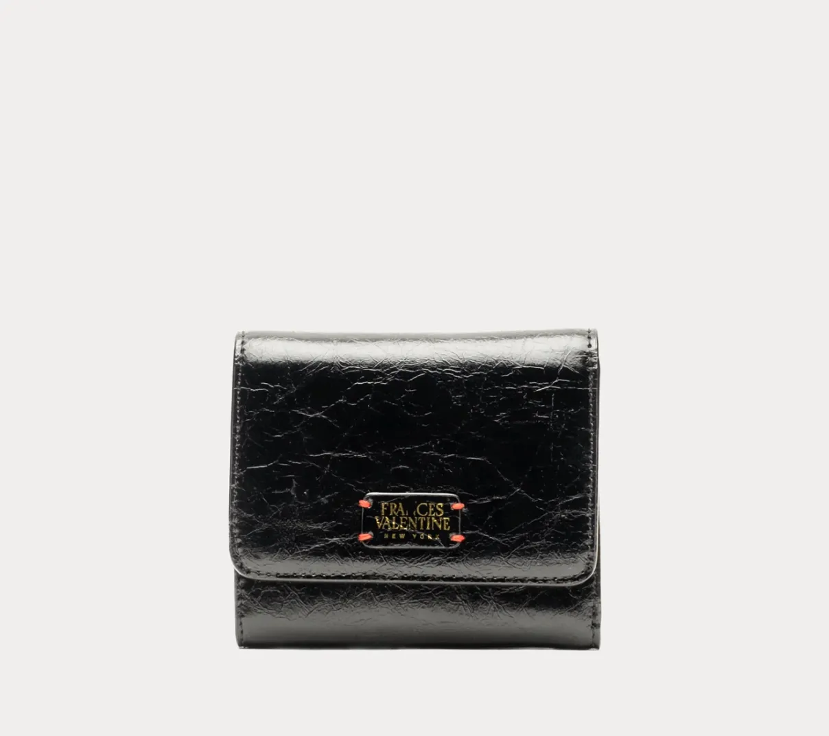 Perfect Wallet Crinkled Leather Leather Black OS
