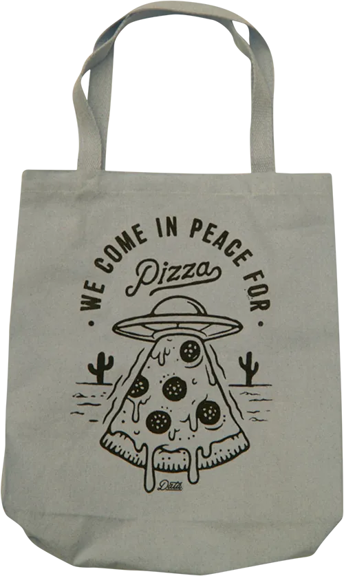 Pizza Invasion Tote Bag