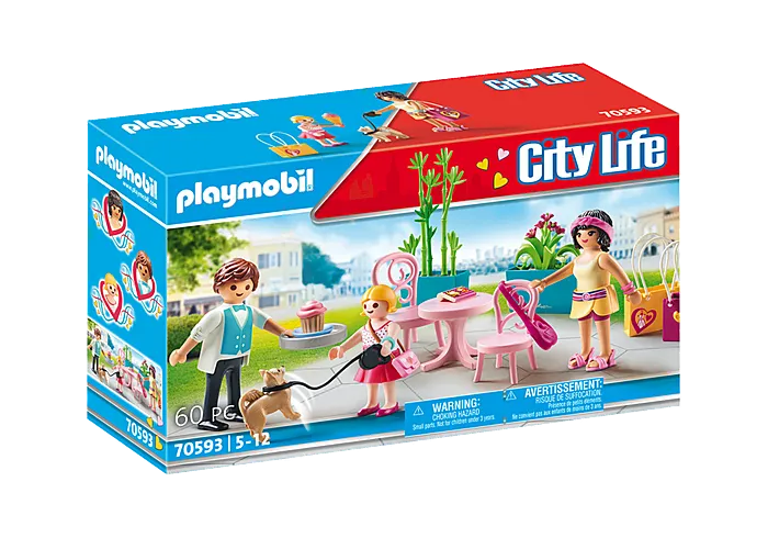 Playmobil City Life Fashion Coffee Break