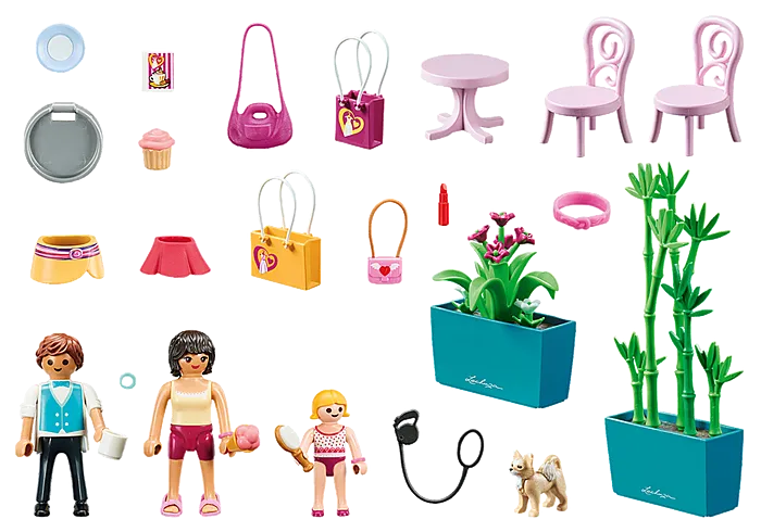 Playmobil City Life Fashion Coffee Break