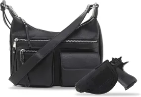 PMC5803L RFID Protected Concealed Saddle Bag Crossbody