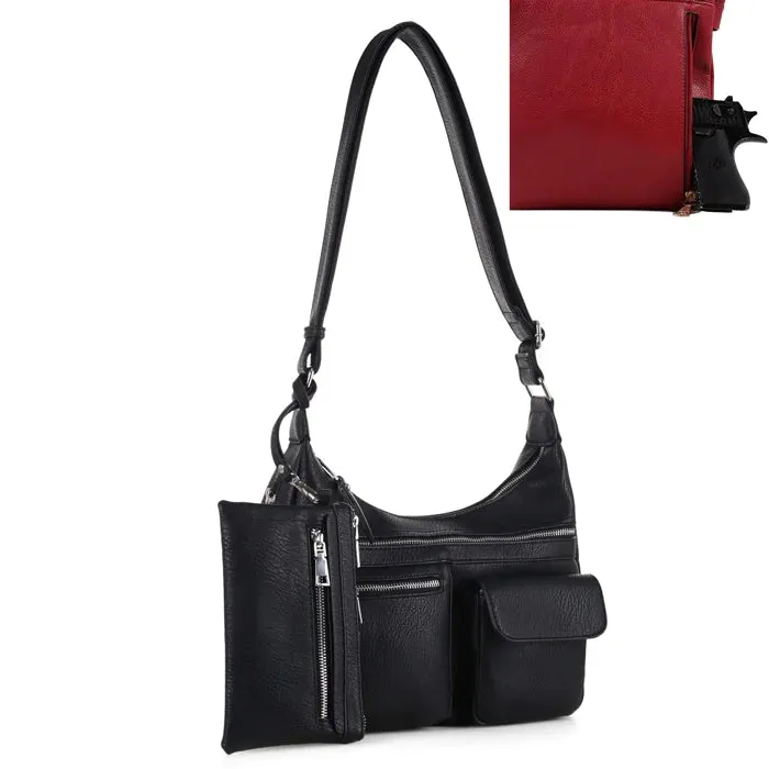 PMC5803L RFID Protected Concealed Saddle Bag Crossbody