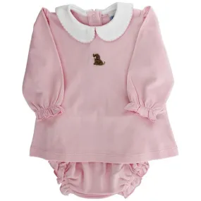 Puppy Dog-Diaper Cover Set Girl