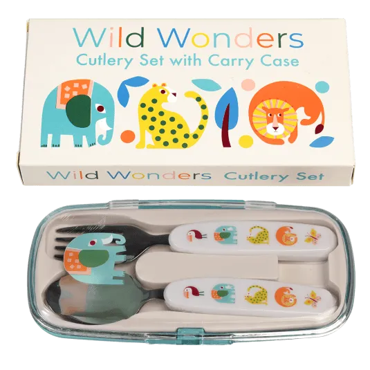 Rex London Wild Wonders Children cutlery set