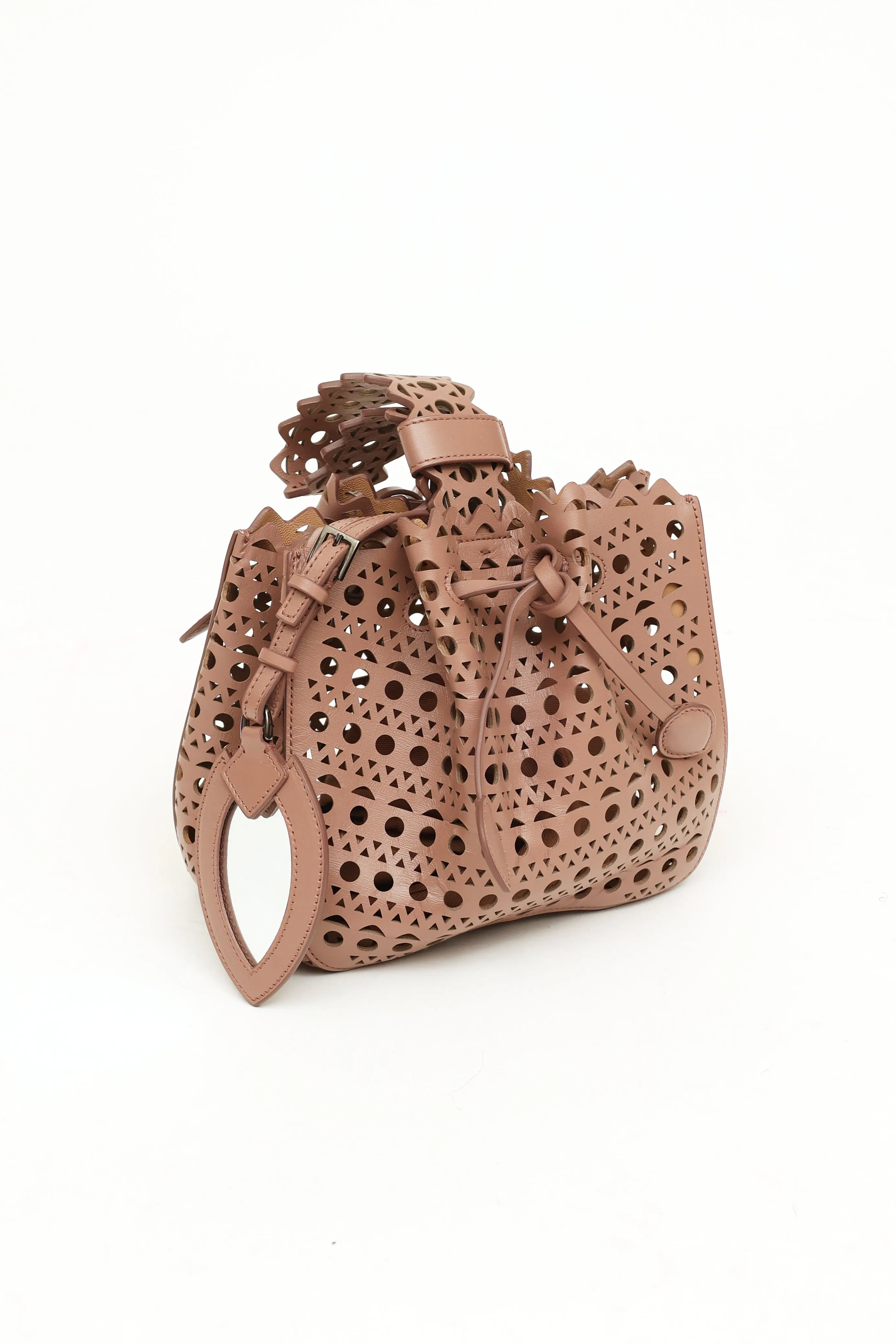 Rose Marie Lasercut Bucket Bag