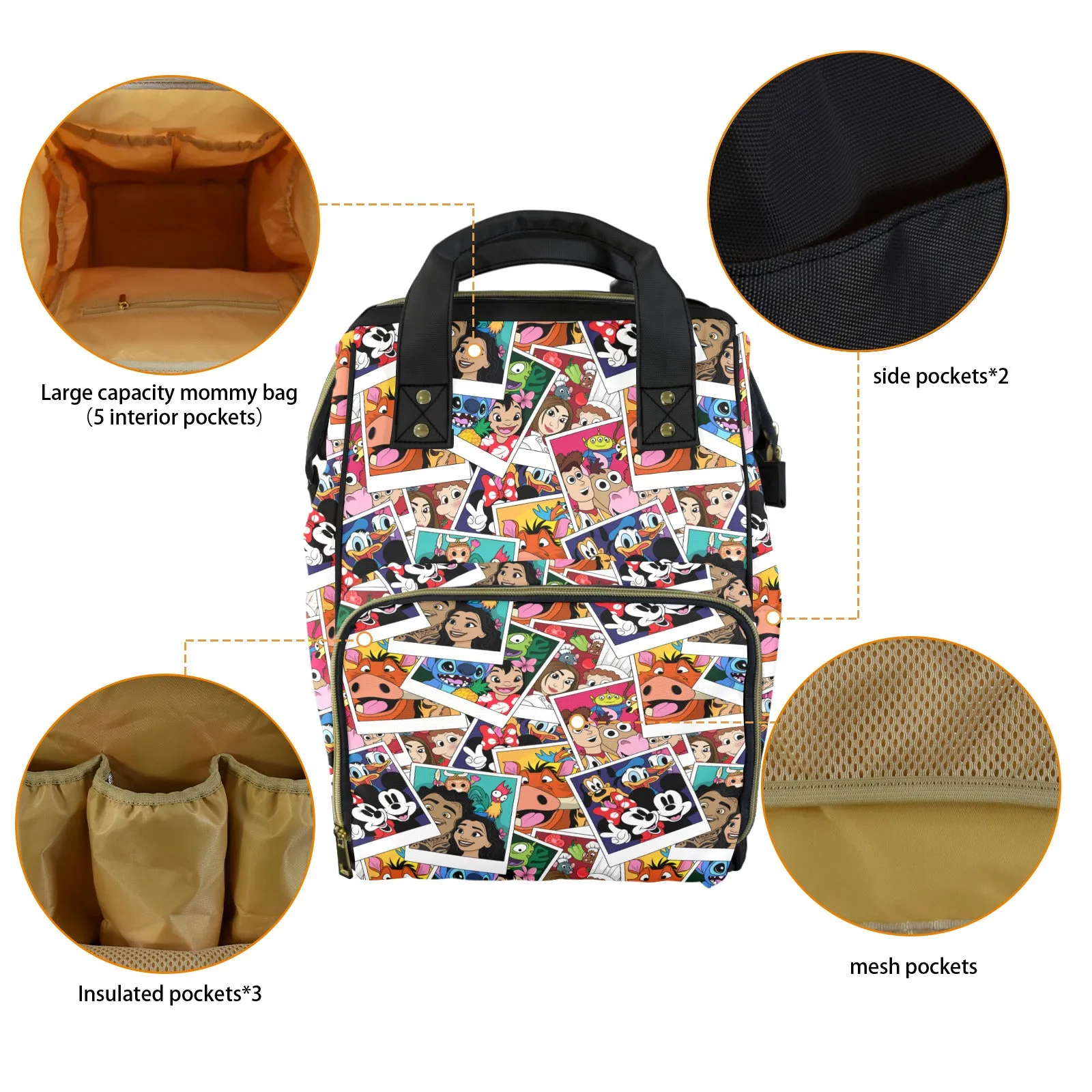 Selfies Multi-Function Diaper Bag