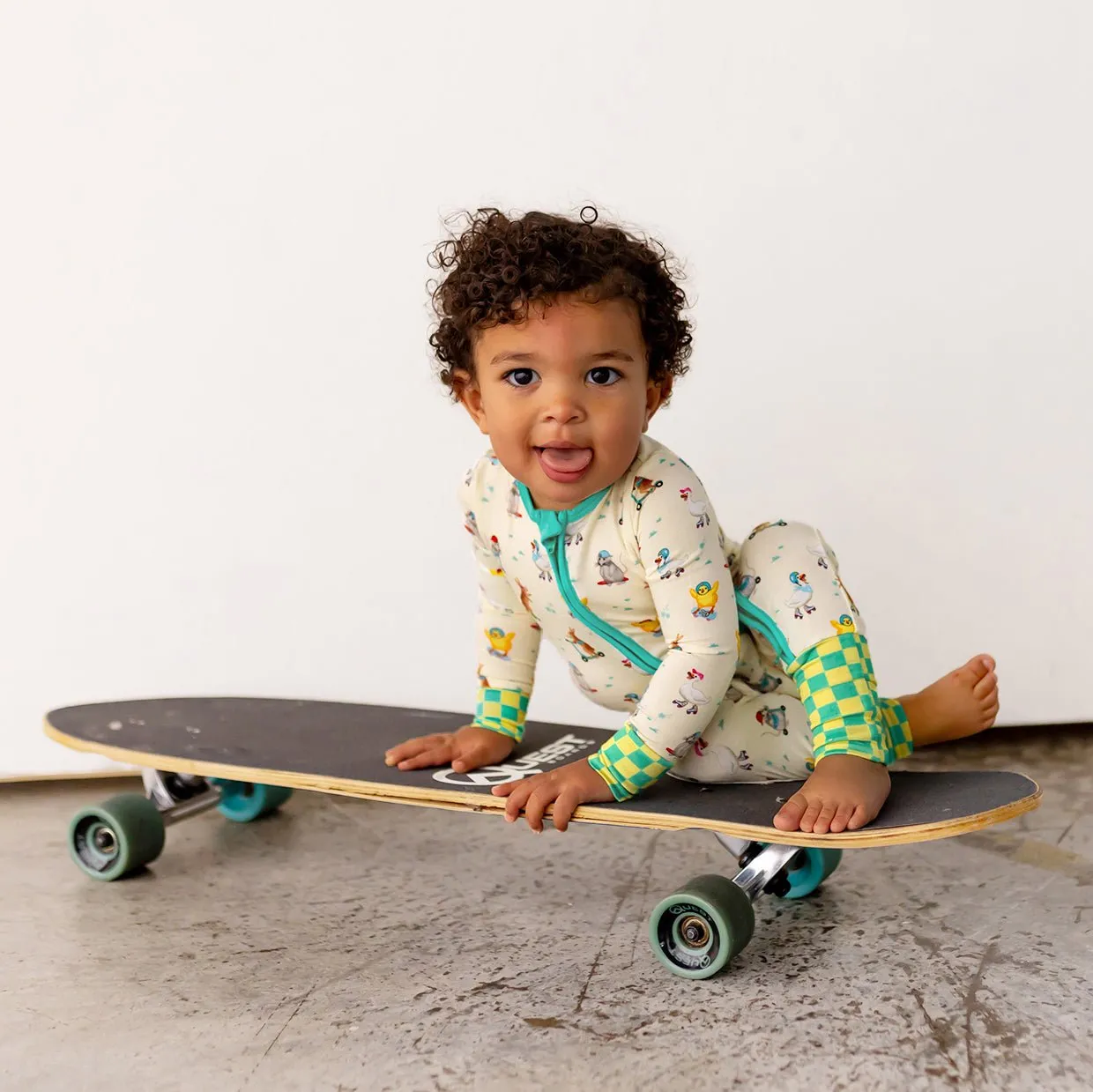 Skate 'n Scoot Animals Convertible Footie (NB-3T)