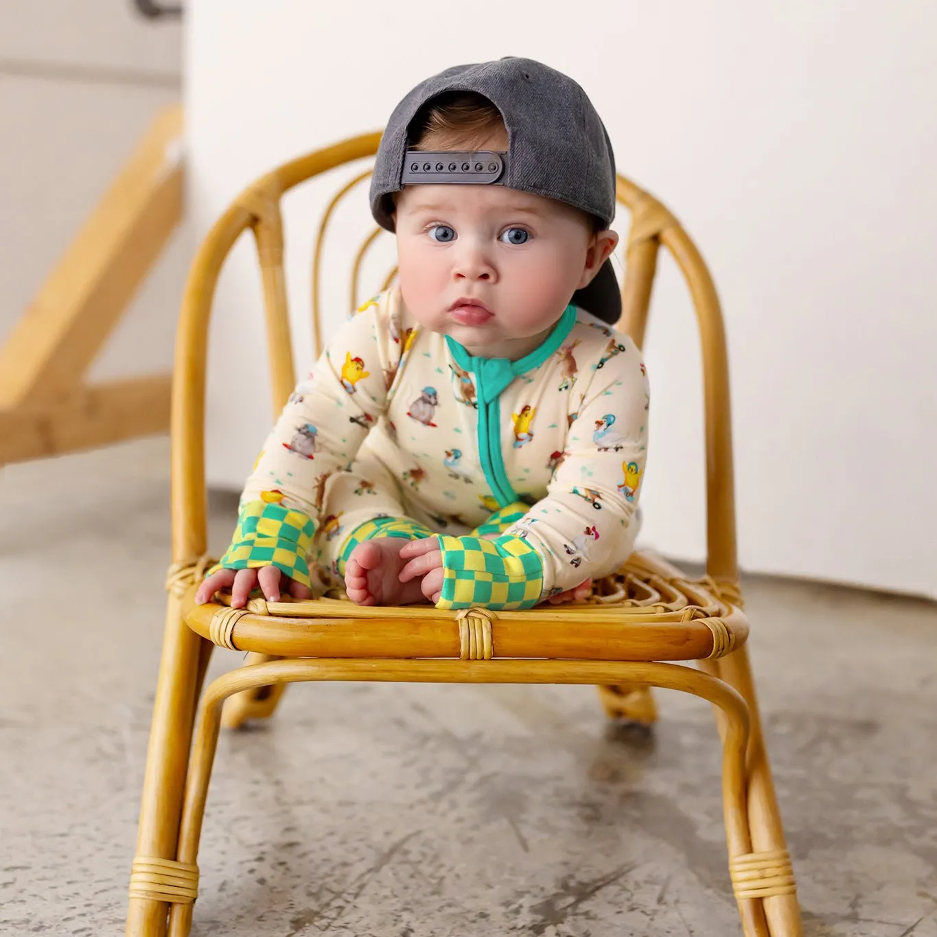 Skate 'n Scoot Animals Convertible Footie (NB-3T)