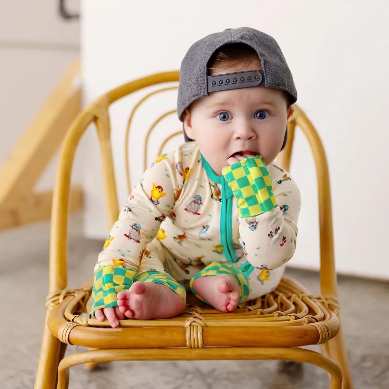 Skate 'n Scoot Animals Convertible Footie (NB-3T)