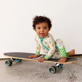 Skate 'n Scoot Animals Convertible Footie (NB-3T)
