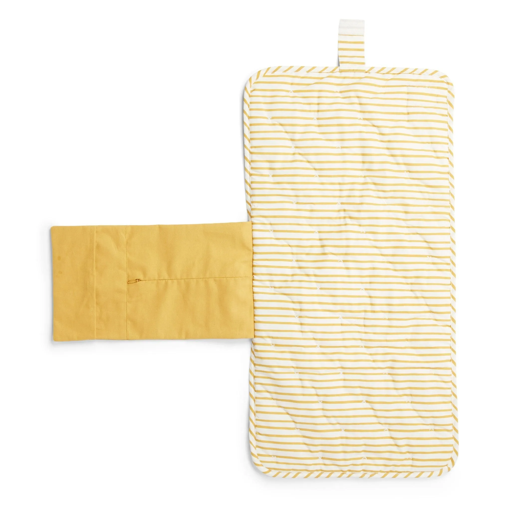 Striped On the Go Portable Changing Pad