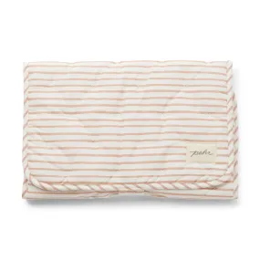 Striped On the Go Portable Changing Pad