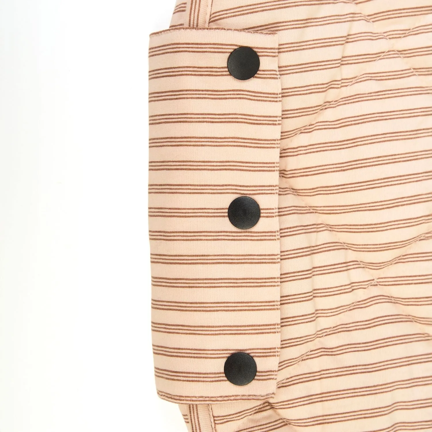 Stripes Brown organic babymat