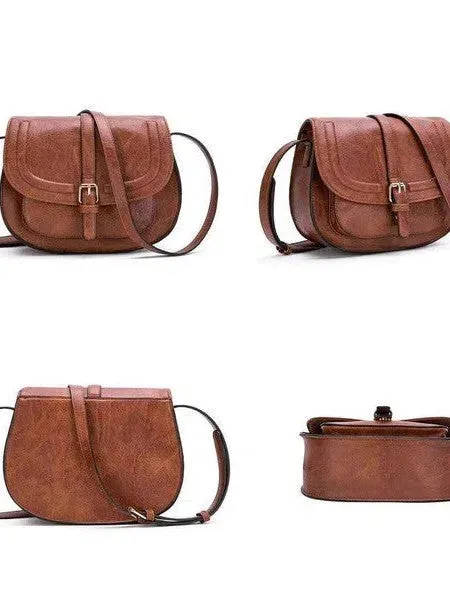 Style on the Move Foldover Buckle Crossbody Bag