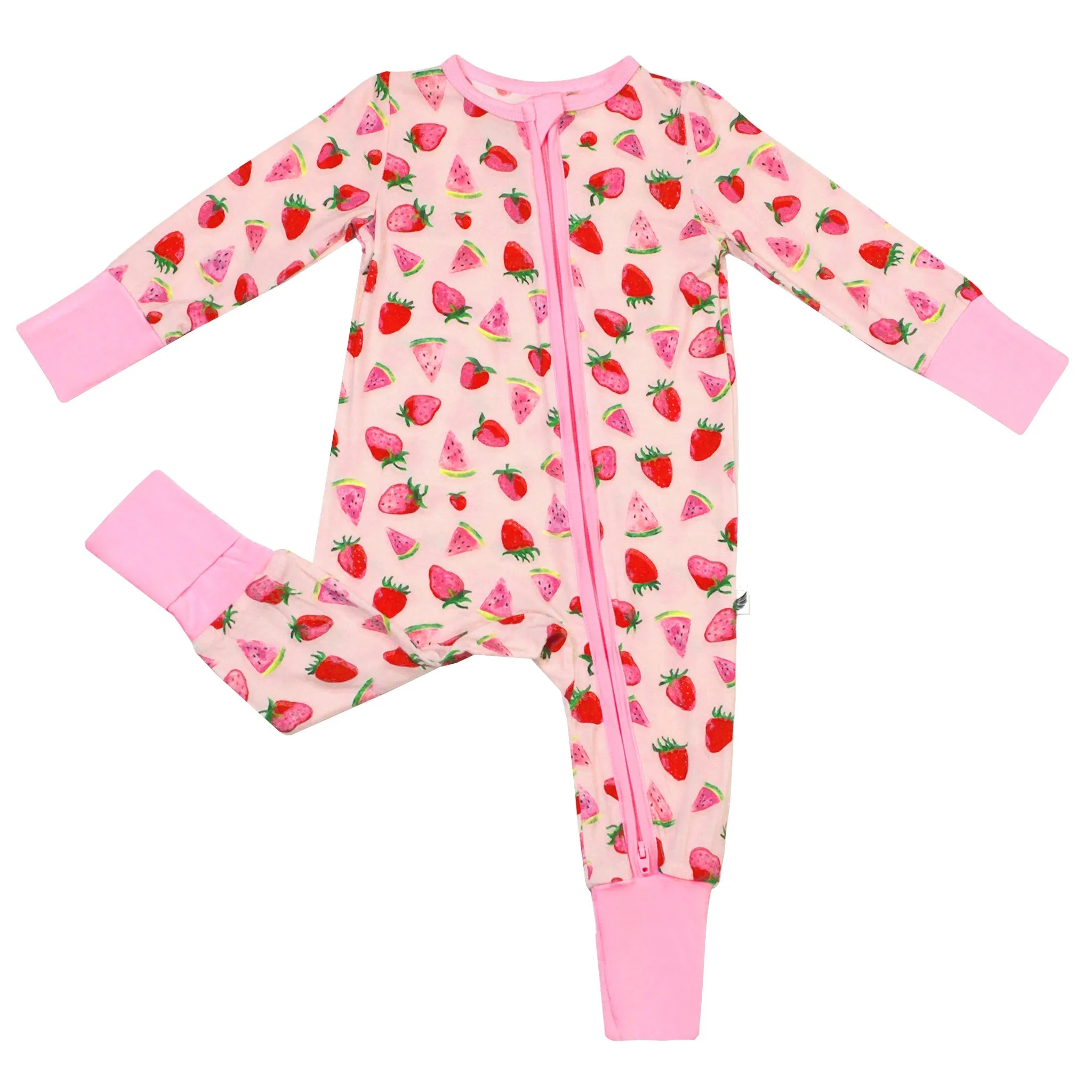 Sun-Kissed Berry Melon Convertible Footie (NB-3T)