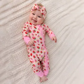 Sun-Kissed Berry Melon Convertible Footie (NB-3T)