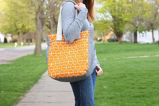 Super Tote by Noodlehead (Printed Paper Pattern)