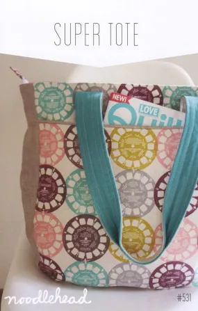 Super Tote by Noodlehead (Printed Paper Pattern)