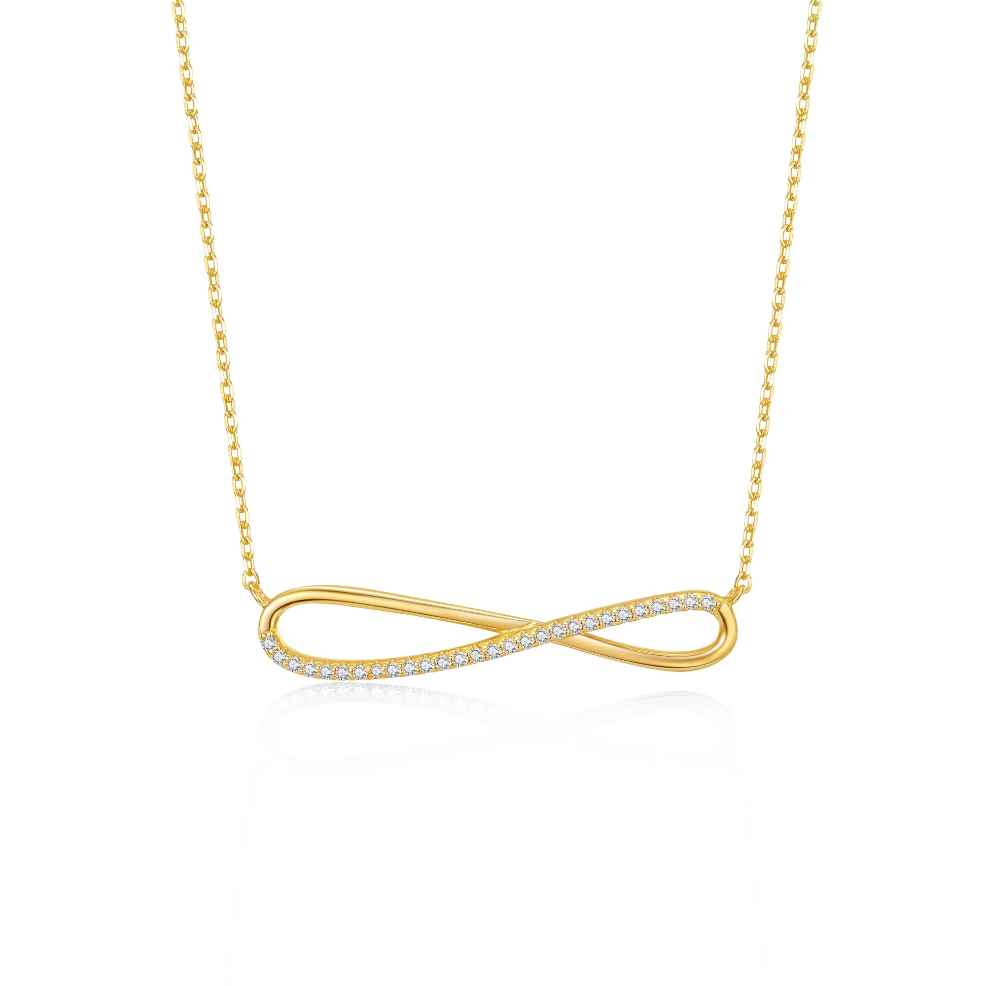 Sylvie Infinity Golden Necklace