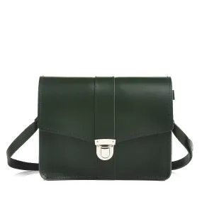 The Daily - Leather Shoulder Bag in Ivy Green