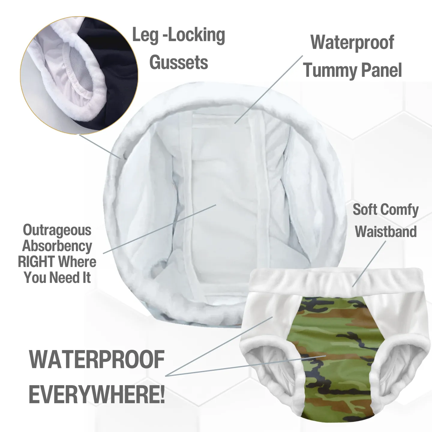 The Lounge Brief Adult Diaper