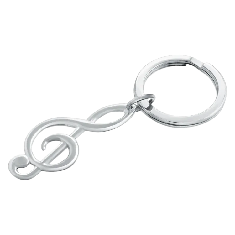 Treble Clef Key Chain