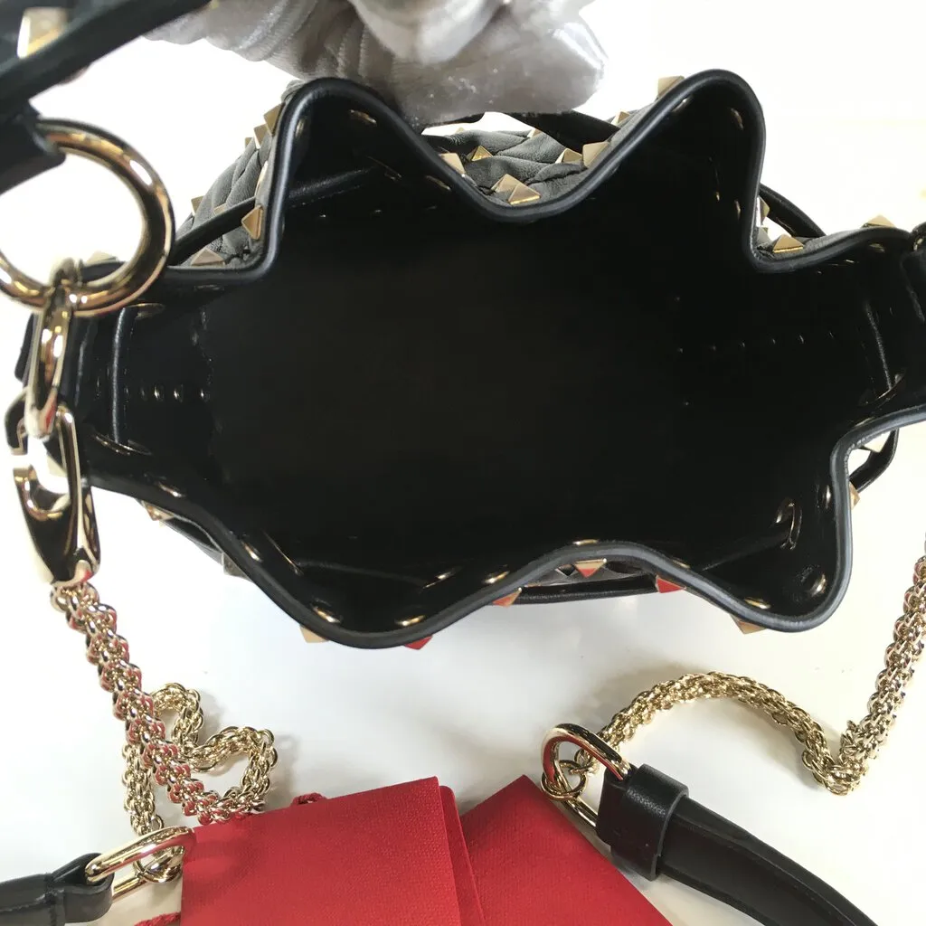 Valentino Rockstud Bucket Bag
