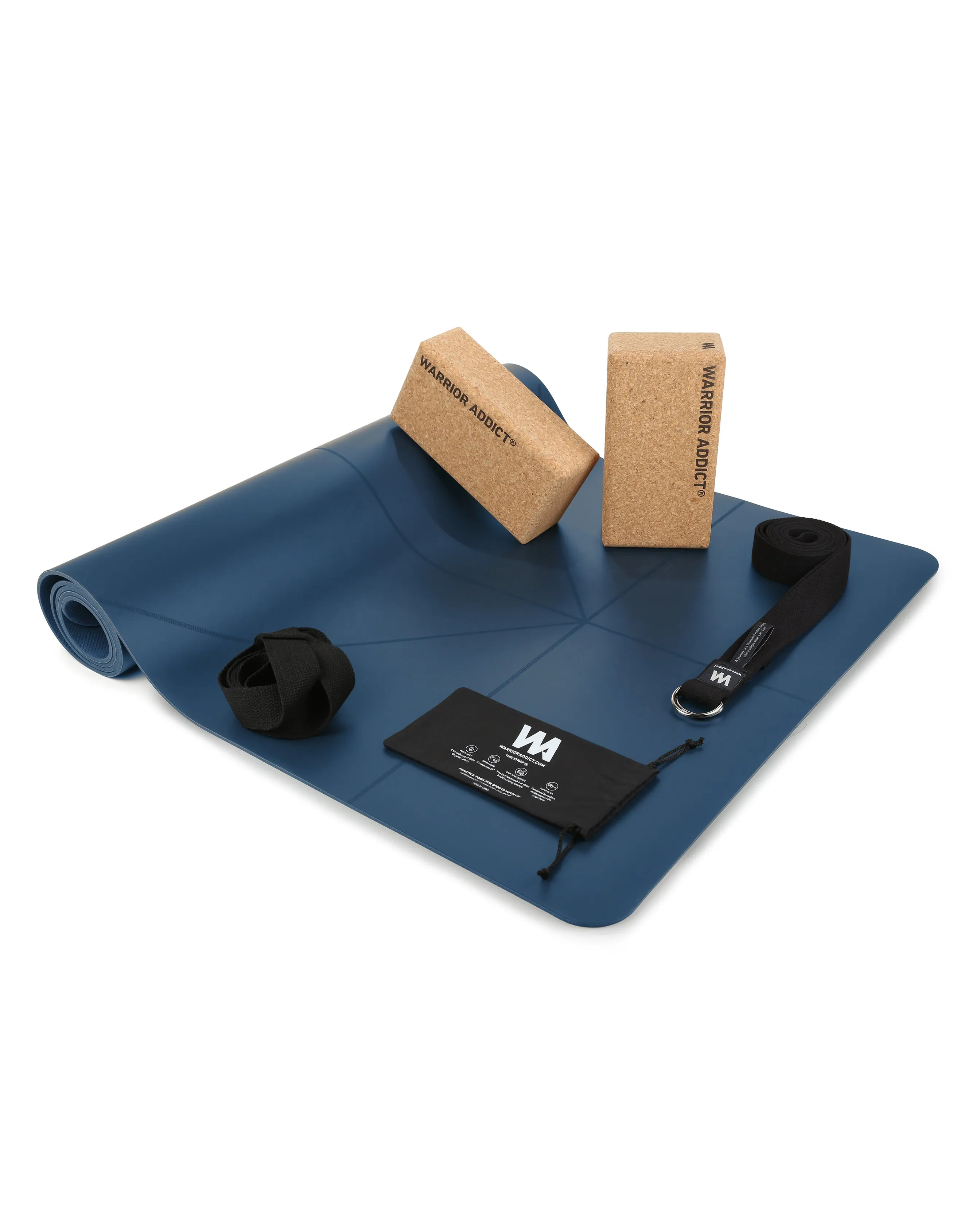 Warrior Yoga Gift Set Blue