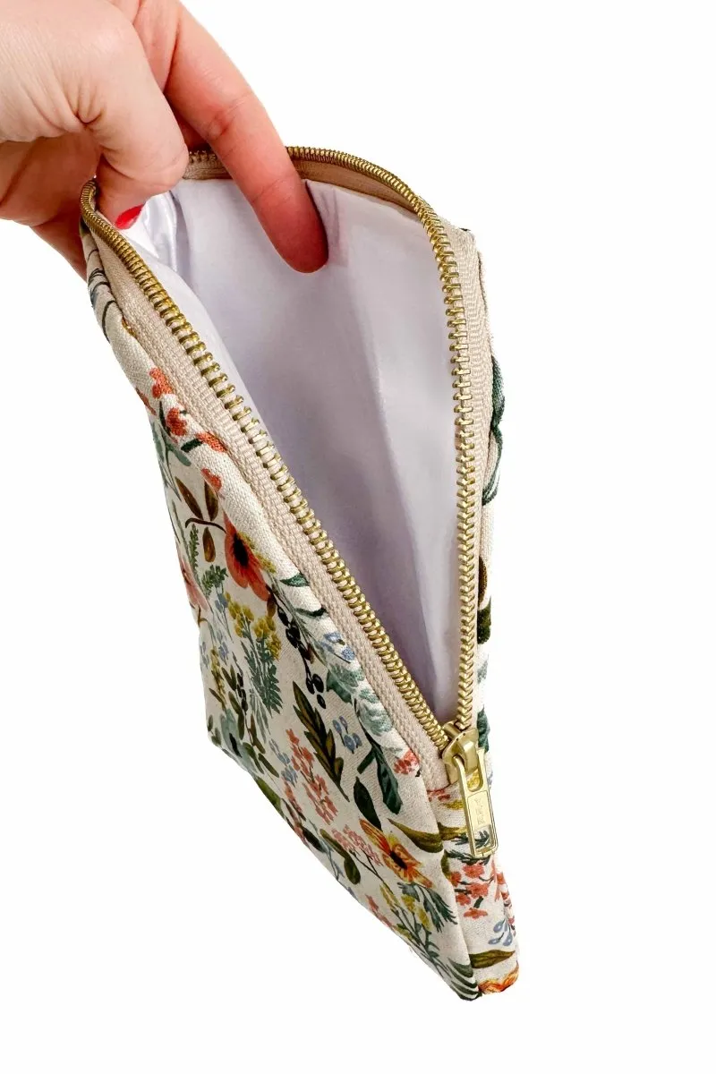 Wildflower Canvas Everyday Travel Diaper Pouch