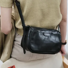 Womens Small Leather Shoulder Bag Genuine Leather Crossbody Bags