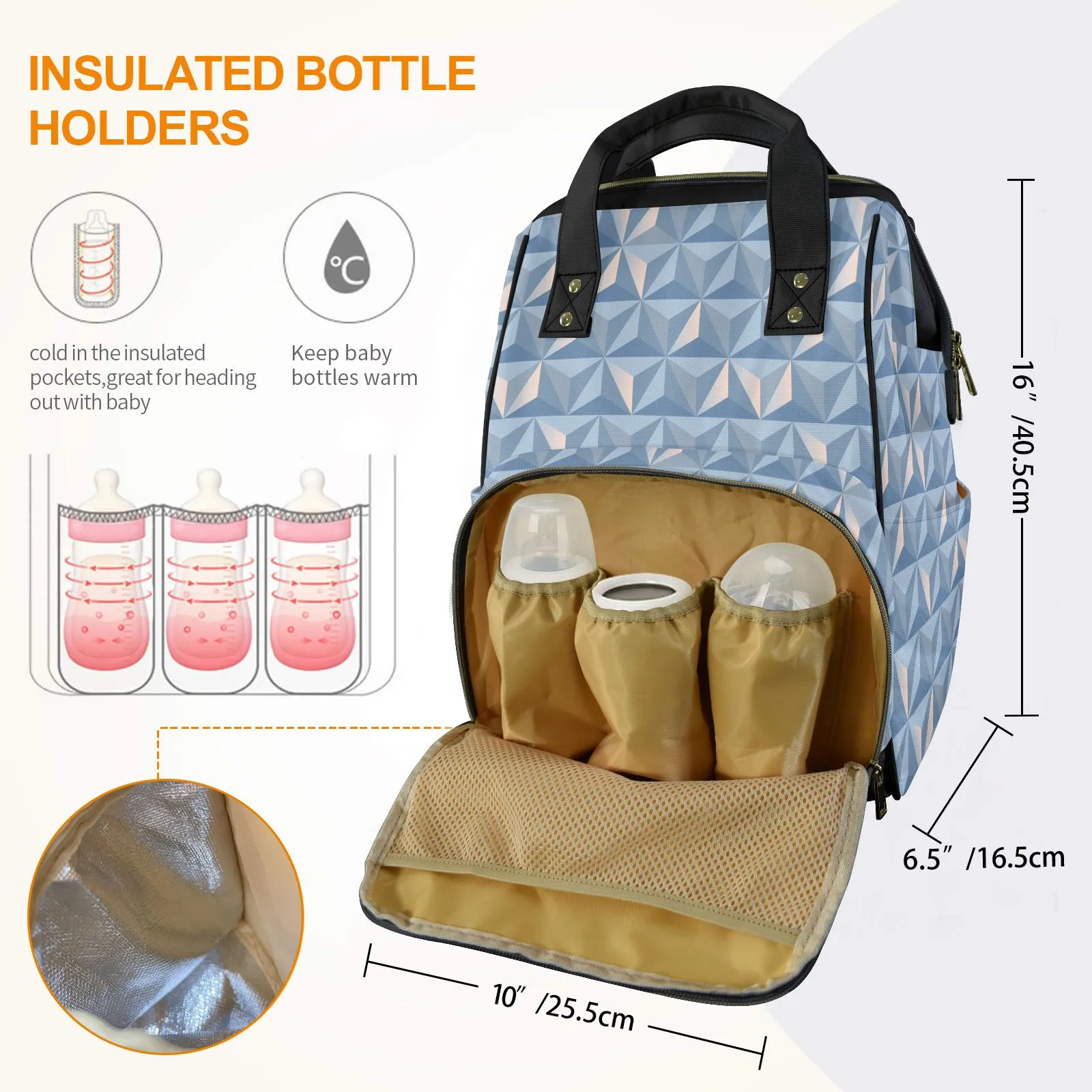 World Traveler Multi-Function Diaper Bag