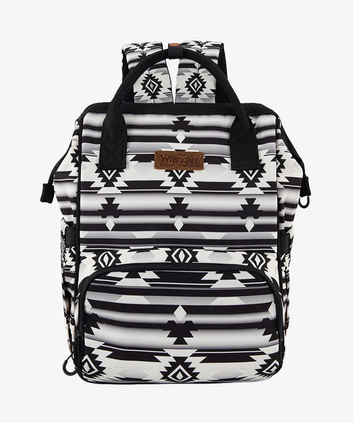 Wrangler Aztec Southwestern Print Diaper Bag