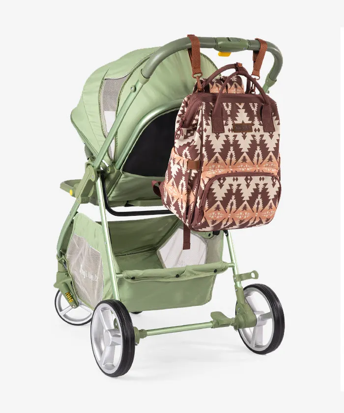 Wrangler Aztec Southwestern Print Diaper Bag