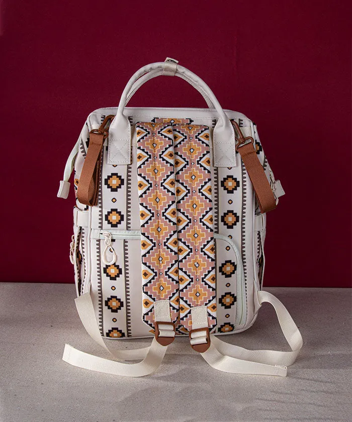 Wrangler Aztec Southwestern Print Diaper Bag