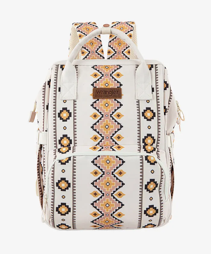 Wrangler Aztec Southwestern Print Diaper Bag