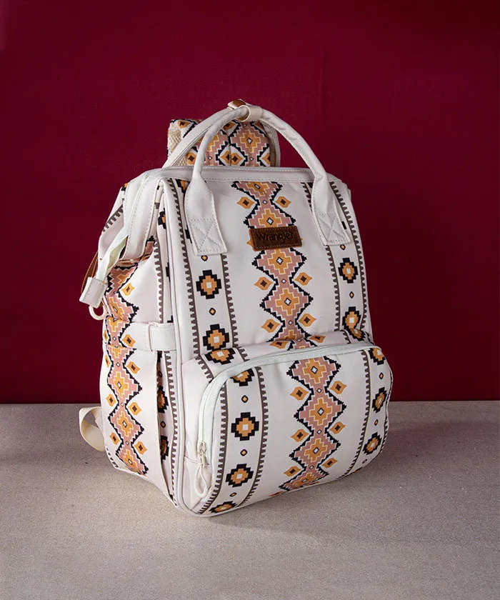 Wrangler Aztec Southwestern Print Diaper Bag